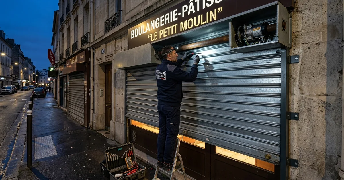 Assurance Rideau Métallique Dégradé Commerce Aulnay 2026