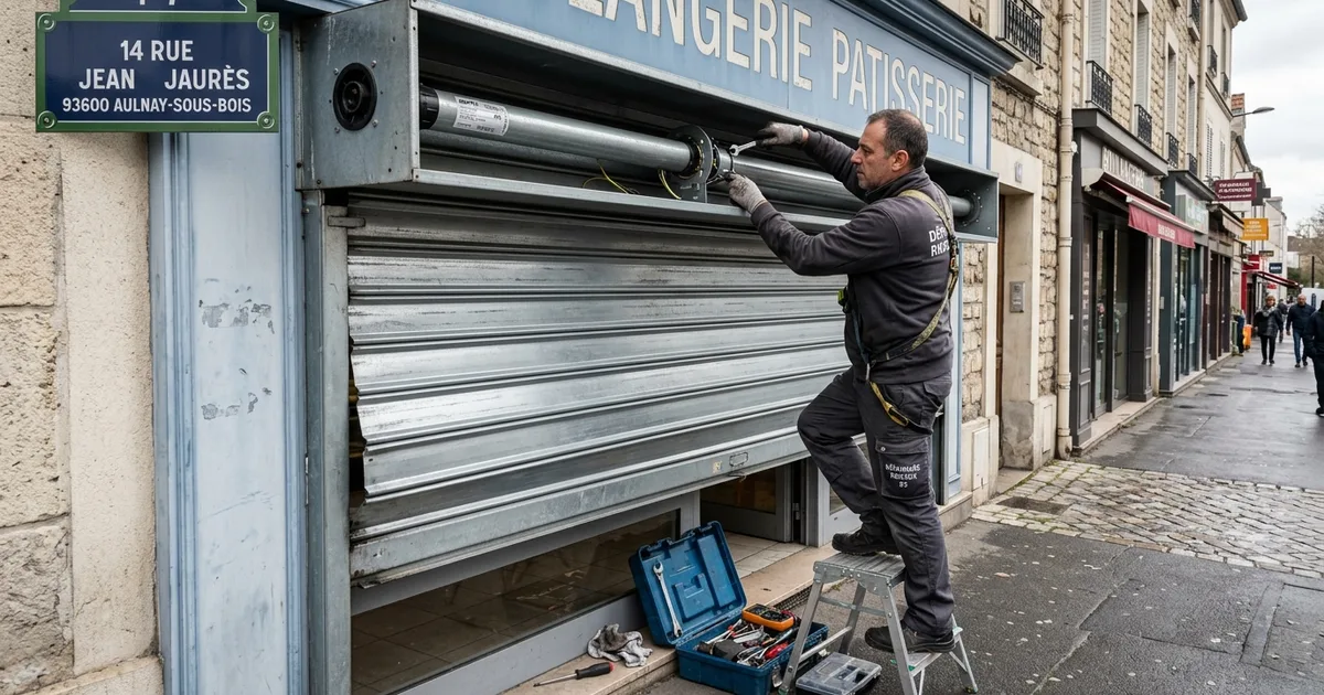 Télécommande Rideau Métallique HS à Aulnay-sous-Bois 2026
